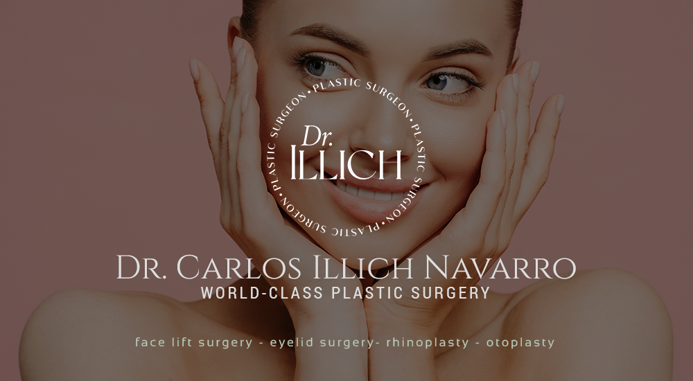 Dr. Carlos Illich Navarro board certified plastic surgeon offers face lift surgery, eyelid surgery, otoplasty and rhinoplasty.